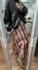 Spódnica Zara Beige Brown midi boho